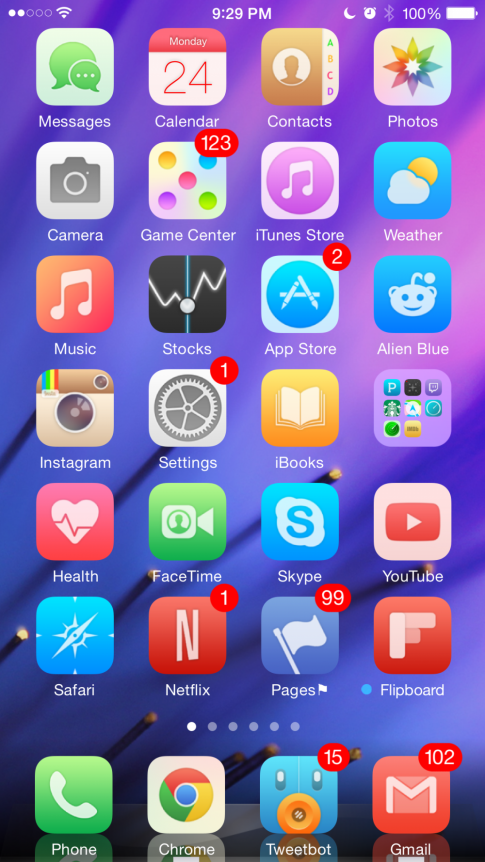 top 10 bộ theme cho iOS 8 và iPhone 6/6 