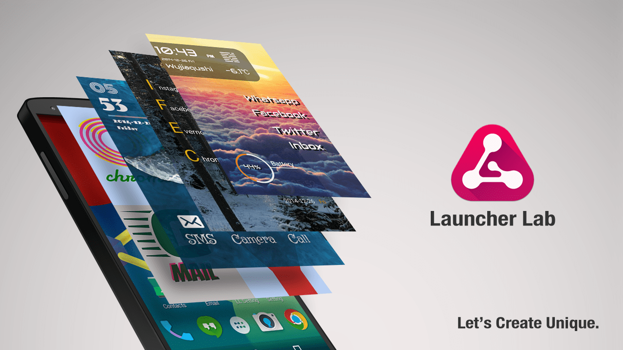 Mới anh em tài về Launcher Lab tuyệt đẹp cho Android