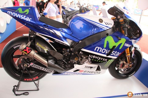 Yamaha M1 trường đua GP tại lễ hội Yamaha