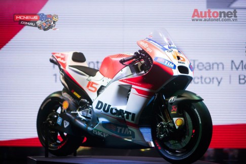 Ducati Desmosedici GP15 vừa được ra mắt