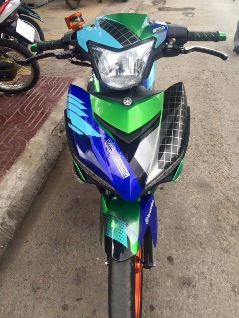 Exciter 150 Độ kiểng của đội Racing Team