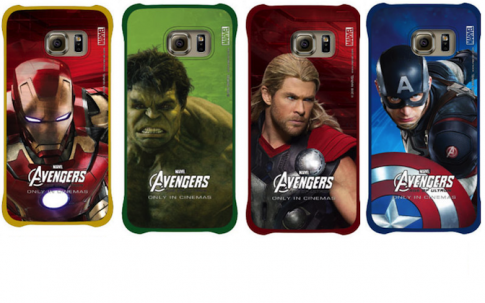 Bộ Case Avengers cho Galaxy S6 chính thức được bán ra, tích hợp sạc không dây.