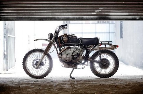 BMW R100/7 dòng xe lý tưởng để độ Scrambler