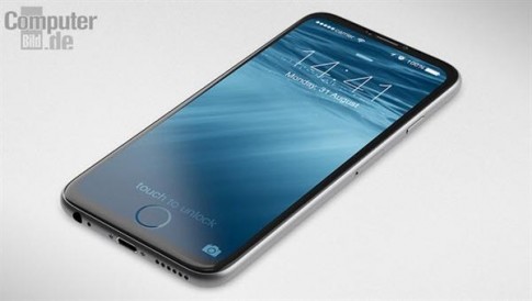 Ý tưởng iPhone 7 đẹp mê ly với màn hình lớn, nút Home chìm