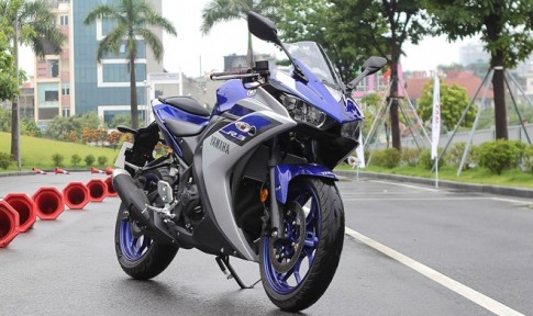 Cận cảnh Yamaha R3 đầu tiên bị “mổ xẻ” tại Việt Nam