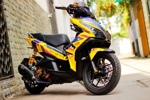 Honda AirBlade lên đồ chơi khủng của biker Sài Gòn