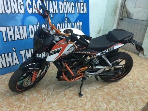 KTM Duke 200 độ nhẹ nhàng của biker Đồng Nai