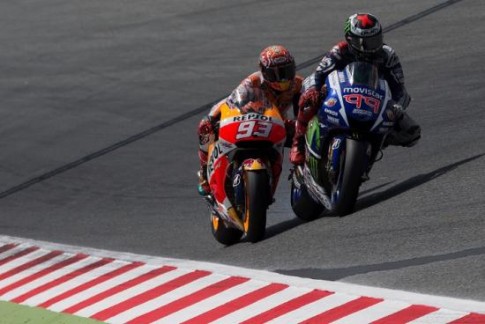 Marquez: “Đây là chặng đua tôi cảm thấy tốc độ của tôi đã rất gần với Lorenzo và Rossi“