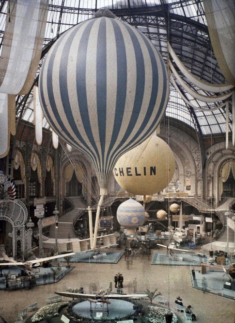 Paris đẹp mộc mạc trong bộ ảnh màu 100 năm trước
