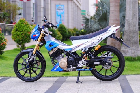 Suzuki Satria F độ đầy đam mê và nhiệt huyết của biker Việt