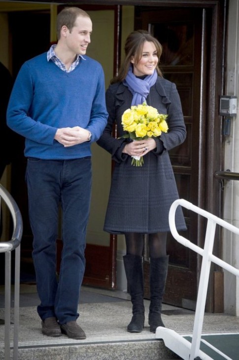 Thời trang bầu của Kate Middleton