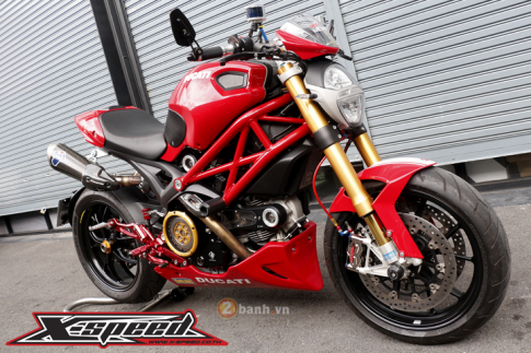 Ducati Monster 796 độ tinh tế trong từng món đồ chơi hàng hiệu