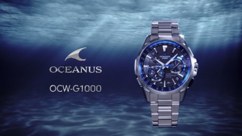 Casio Oceanus - dòng sản phẩm mới công nghệ Nhật Bản