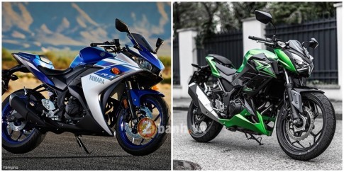 Có khoảng 150 triệu đồng mua Yamaha R3 hay Kawasaki Z300 ?