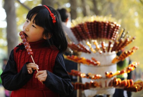 Hồ lô kẹo ngọt trong cuộc sống người Bắc Kinh