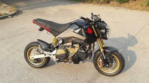 Honda MSX 125 trang bị động cơ Ducati 1199 R kịch độc