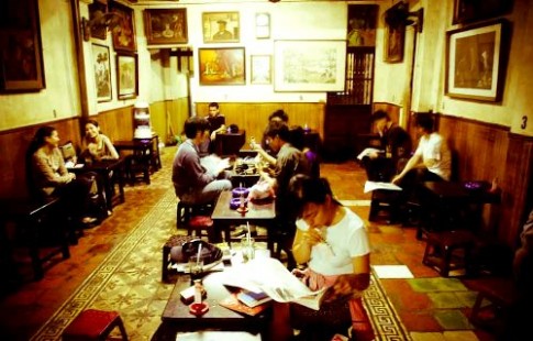 Không gian cà phê cho người yêu nghệ thuật ở Hà Nội