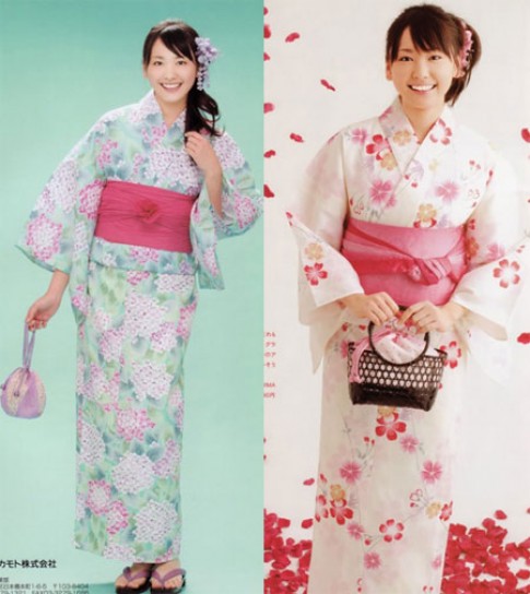 Kiều nữ Nhật nền nã với kimono