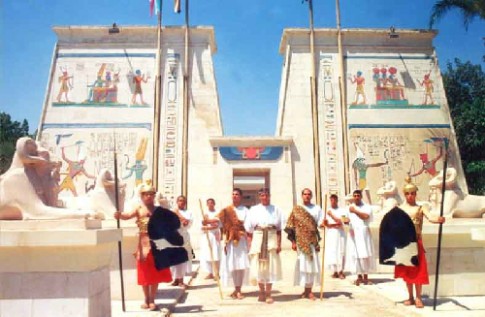 Làng Pharaonic tái hiện lịch sử Ai Cập