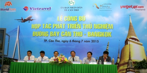 Vietravel khai thác đường bay trực tiếp Cần Thơ - Bangkok