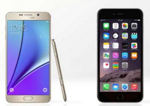 5 điểm iPhone 6s Plus thua Galaxy Note 5