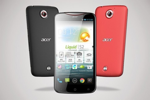 Acer trình làng smartphone đầu tiên quay video 4K