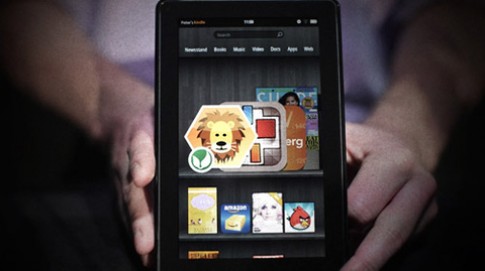 Amazon bán được 6 triệu Kindle Fire trong quý IV/2011