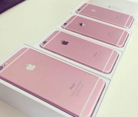 Ảnh được cho là iPhone 6S màu hồng