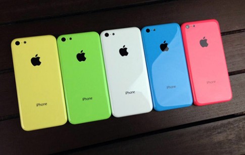 Ảnh iPhone 5C nhiều màu sắc