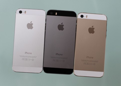 Ảnh iPhone 5S nhiều màu sắc