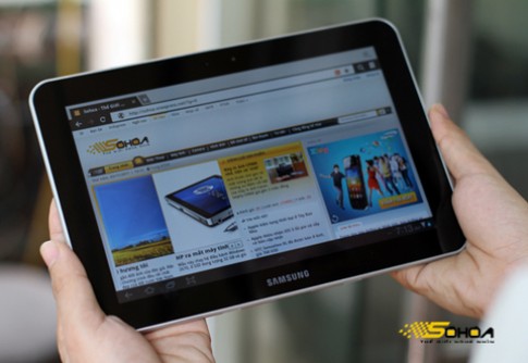 Ảnh Samsung Galaxy Tab 8.9 tại VN