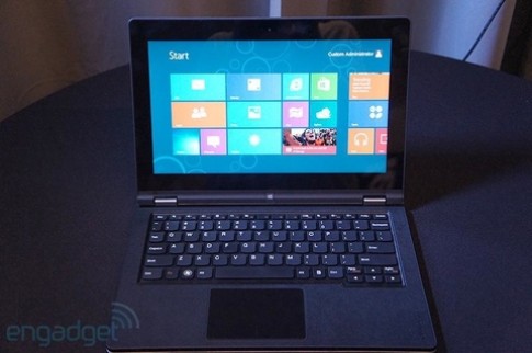 Ảnh thực tế Lenovo IdeaPad Yoga 11 và ThinkPad Edge Twist