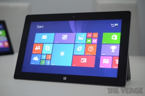 Ảnh thực tế Surface 2 và Surface Pro 2