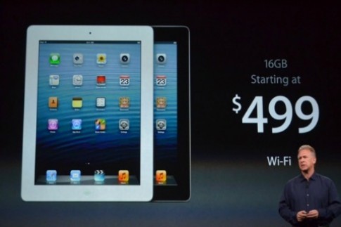 Apple gây kinh ngạc khi trình làng iPad thế hệ 4