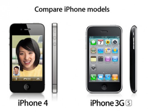 Apple so sánh iPhone 4 và 3GS