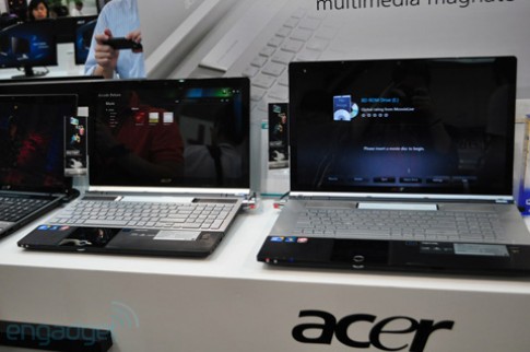Bộ đôi laptop giải trí cao cấp của Acer