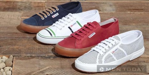 Bộ sưu tập giày sneakers nam từ Oliver Spencer x Superga