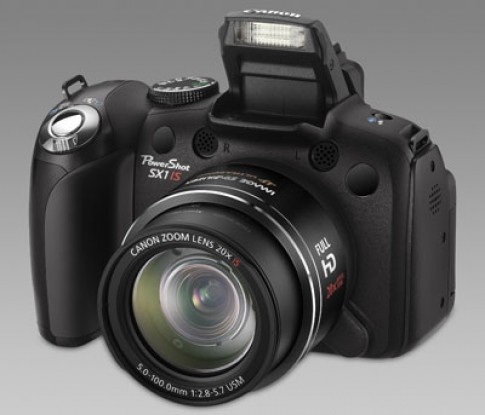 Canon PowerShot SX1 IS chụp được ảnh RAW