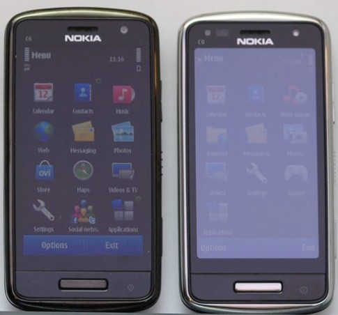 Chỉ Nokia E7 và C6-01 sử dụng màn hình CBD