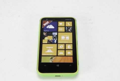 Đập hộp Nokia Lumia 620 chính hãng