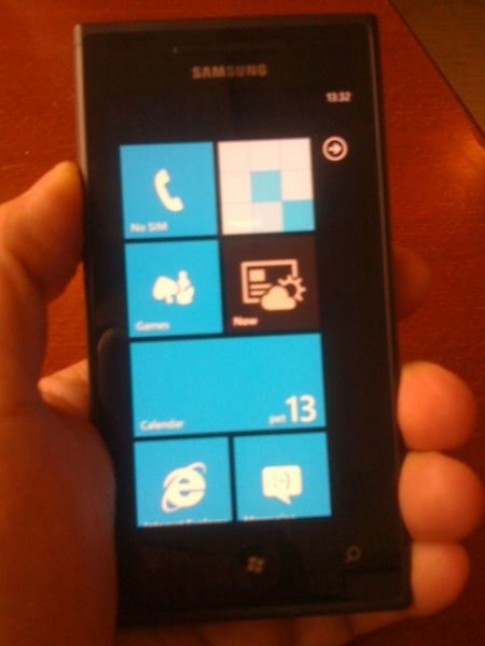 Di động thứ 2 chạy Windows Phone của Samsung rò rỉ