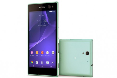 Điện thoại chụp ảnh selfie Xperia C3 ra mắt