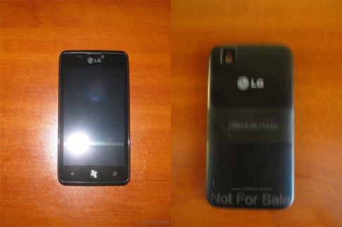 Điện thoại Windows Phone của LG lộ ảnh