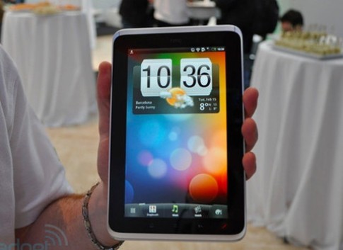 Dùng thử tablet 7 inch HTC Flyer