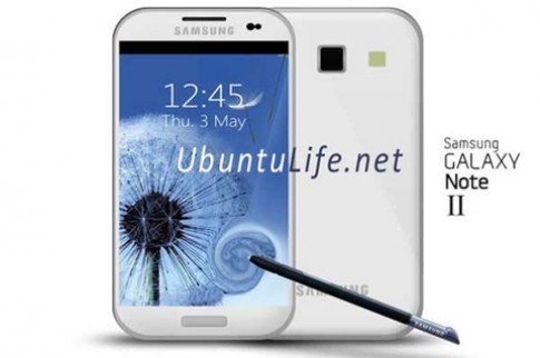 Galaxy Note 2 có thể dùng màn hình dẻo