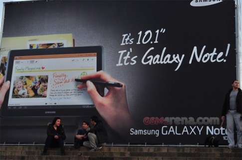 Galaxy Note màn hình 10 inch ra mắt ngày mai