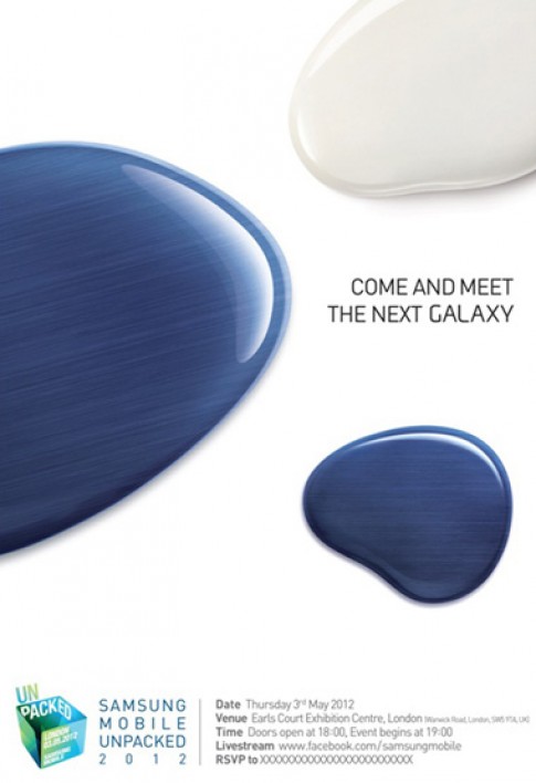 Galaxy S III sẽ ra mắt tại London vào 3/5