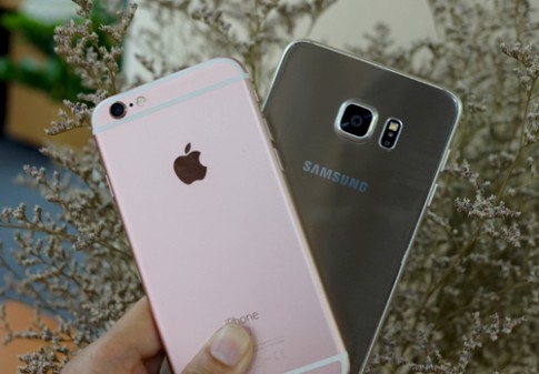 Galaxy S6 edge đọ camera giấu mặt với iPhone 6s