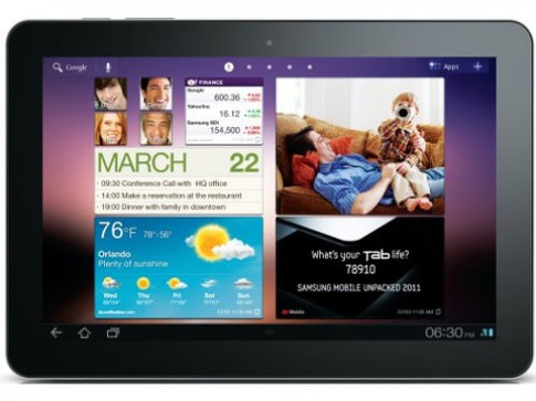 Galaxy Tab 10.1 sẽ tới Singapore vào tháng 7