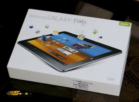 Galaxy Tab 10.1 xách tay giá từ 14 triệu
